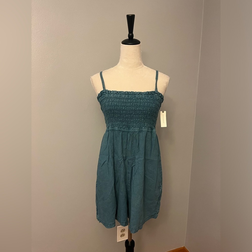 NWT Pilcro Smocked Romper - Size Large
